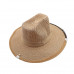 Straw Plaited Cowboy Beekeeping Hat