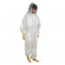 Three Layers Mesh Ventilated Fencing Veil Beekeeping Suit
