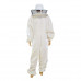 Three Layers Mesh Ventilated Round Veil Beekeeping Suit